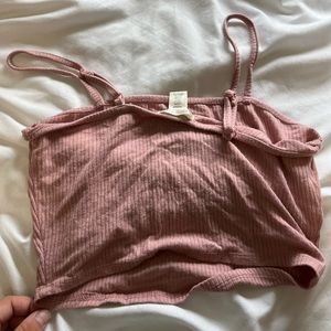 Pink Crop Top
